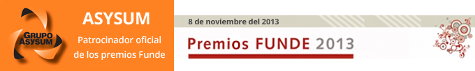 Asysum patrocinador oficial de los premios Funde edición VIII