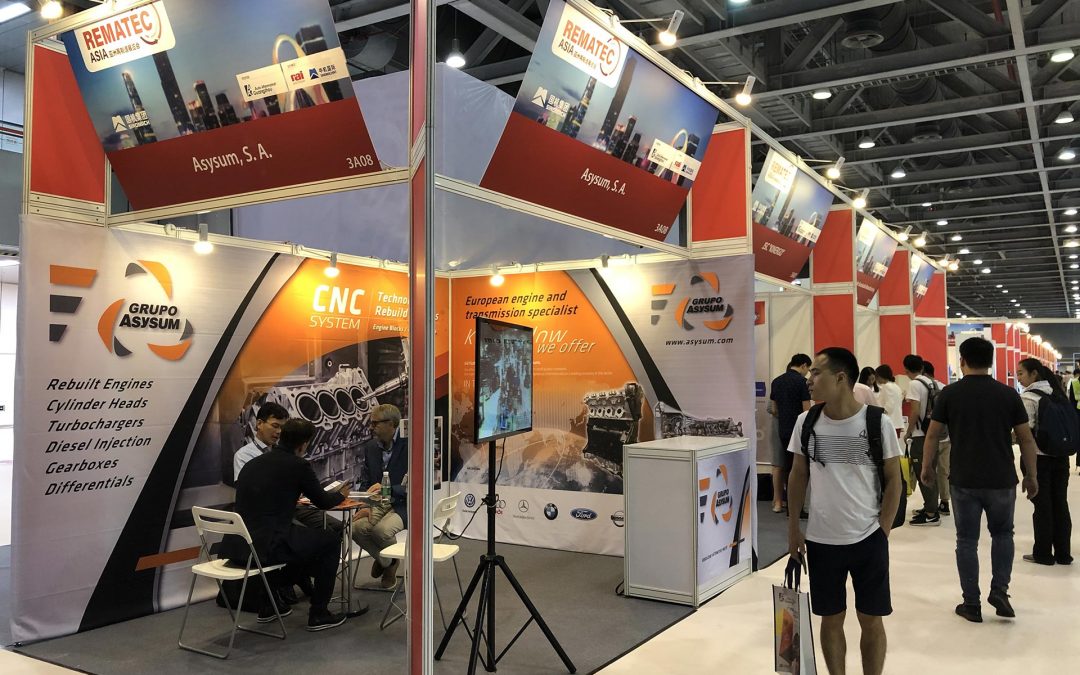 Grupo Asysum participa en la feria Rematec Asia en Guangzhou (China)